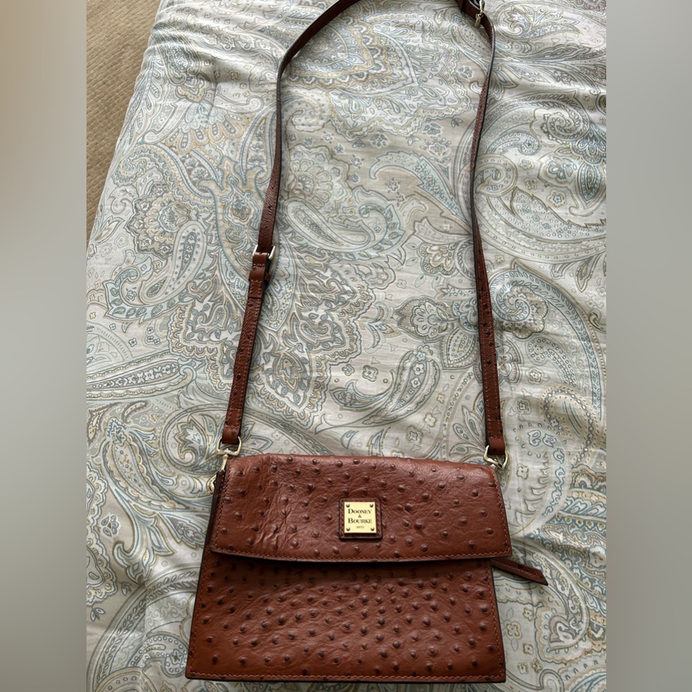 Dooney & Bourke Brown Crocodile crossbody bag   New Without Tags